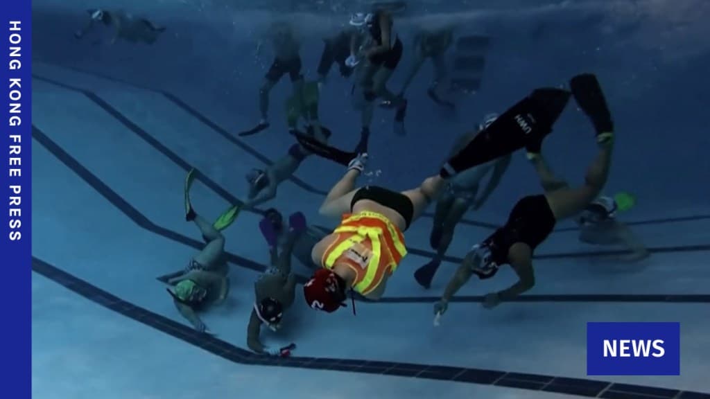 ‘Physical hell’: Hong Kong hosts gruelling underwater hockey tournament